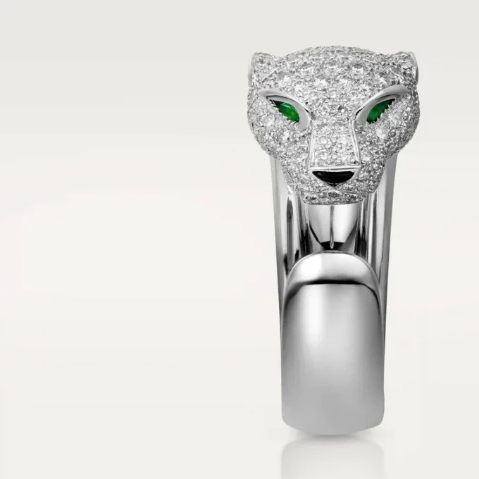Panthere De Cartier diamanten ring, witgoud | Cartier Us
