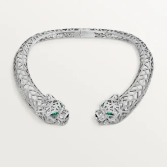 Panthere De Cartier-halsketting, bezet