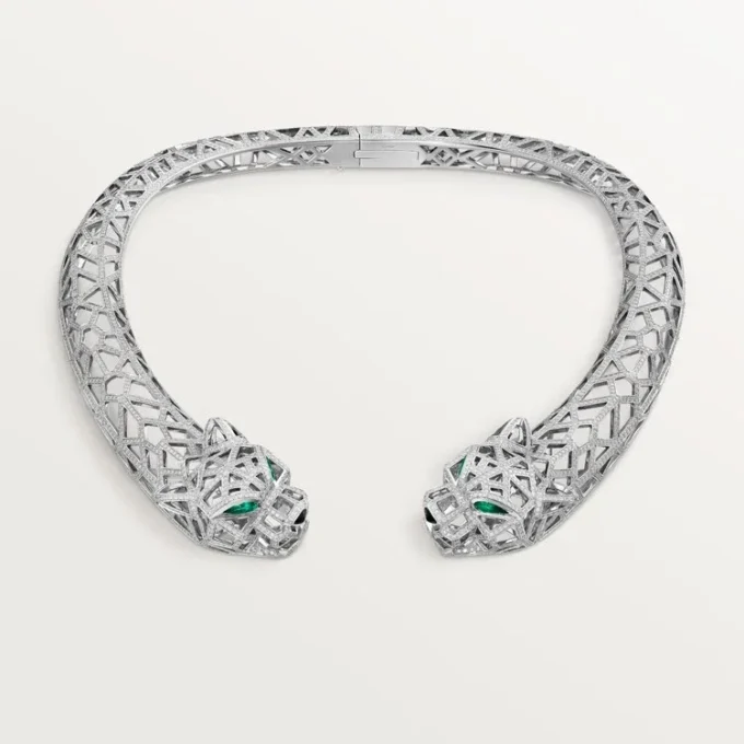 Panthere De Cartier-halsketting, bezet