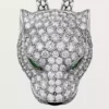 Panthere De Cartier-halsketting, bezet
