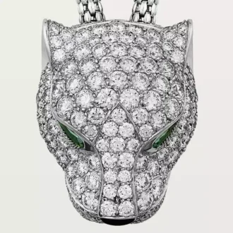Panthere De Cartier-halsketting, bezet