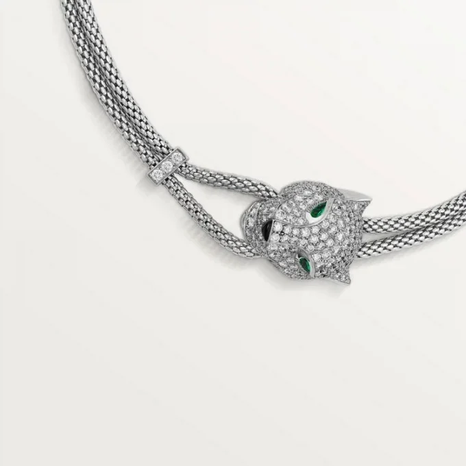 Panthere De Cartier-halsketting, bezet