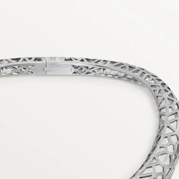 Panthere De Cartier-halsketting, bezet