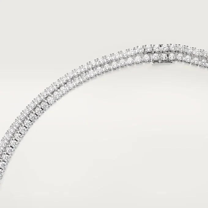 Panthere De Cartier-halsketting, multi-wear, bezet