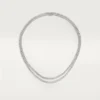 Panthere De Cartier-halsketting, multi-wear, bezet