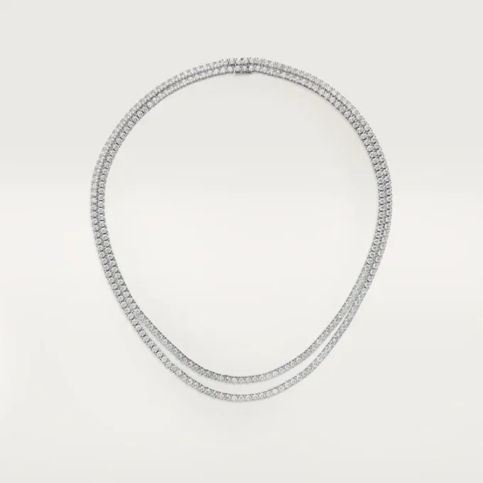 Panthere De Cartier-halsketting, multi-wear, bezet