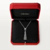 Panthere De Cartier-halsketting – Witgoud, zwarte lak, smaragden, onyx, diamanten – Cartier