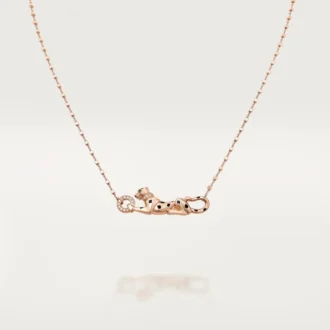 Panthere De Cartier-ketting – Roségoud, tsavorietgranaten, diamanten – Cartier