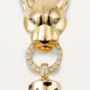 Panthere De Cartier-ketting – geelgoud, zwarte lak, tsavoriet-granaten, onyx, diamanten – Cartier
