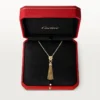 Panthere De Cartier-ketting – geelgoud, zwarte lak, tsavoriet-granaten, onyx, diamanten – Cartier