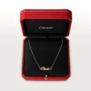 Panthere De Cartier-ketting – Roségoud, tsavorietgranaten, diamanten – Cartier