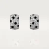 Panthere De Cartier Oorbellen – Witgoud, Onyx, Diamanten – Cartier