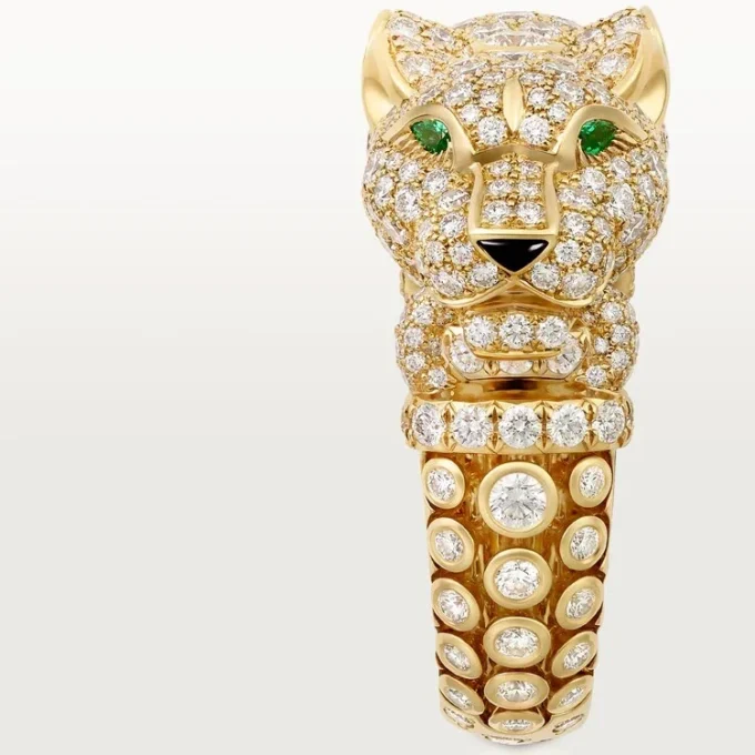Panthere De Cartier-ring, bezet
