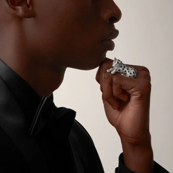 Panthere De Cartier-ring, bezet