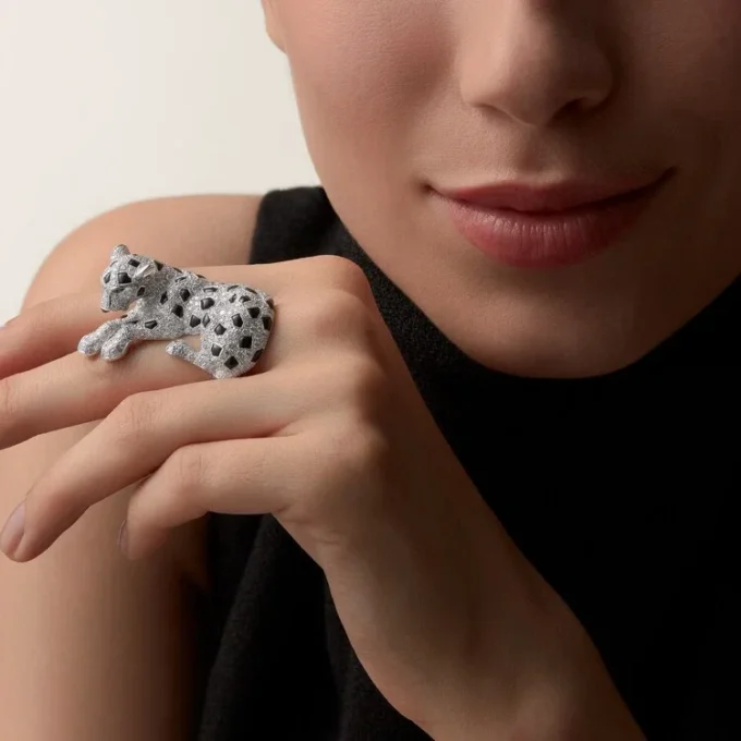 Panthere De Cartier-ring, bezet
