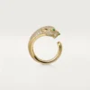 Panthere De Cartier-ring – geelgoud, diamanten, smaragden, onyx – Cartier