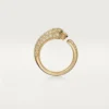 Panthere De Cartier-ring – geelgoud, smaragden, onyx, diamanten – Cartier