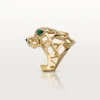 Panthere De Cartier-ring – geelgoud, tsavorietgranaten, onyx – Cartier