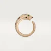 Panthere De Cartier-ring, middelgroot model, bezet