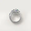 Panthere De Cartier-ring, middelgroot model, half bezet