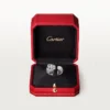 Panthere De Cartier-ring, middelgroot model, half bezet