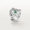 Panthere De Cartier-ring – niet-gerhodineerd witgoud, tsavoriet-granaten, onyx – Cartier