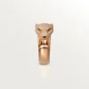 Panthere De Cartier-ring – Roségoud, diamanten, smaragden, onyx – Cartier