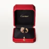 Panthere De Cartier-ring – Roségoud, diamanten, smaragden, onyx – Cartier