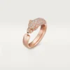 Panthere De Cartier-ring – roségoud, onyx, smaragden, diamanten – Cartier