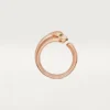 Panthere De Cartier-ring – Roségoud, tsavoriet-granaten, onyx – Cartier