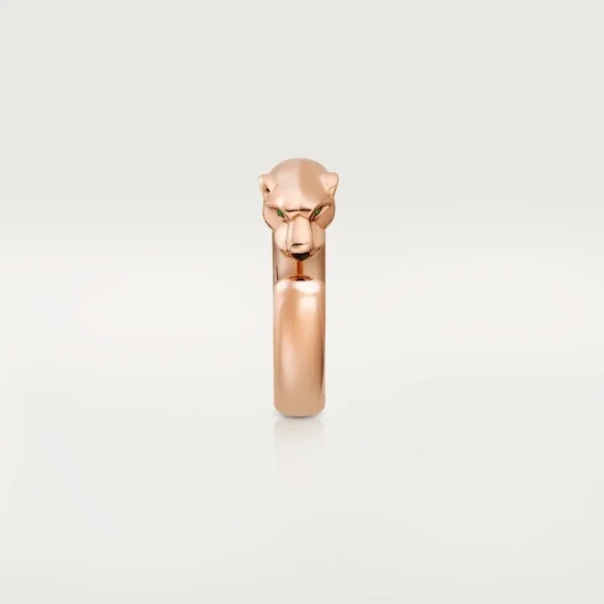 Panthere De Cartier-ring – Roségoud, tsavoriet-granaten, onyx – Cartier
