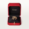 Panthere De Cartier-ring – Roségoud, tsavoriet-granaten, onyx, zwarte lak, diamanten – Cartier
