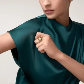 Panthere De Cartier-ring – Tsavoriet & geelgoud | Cartier Us