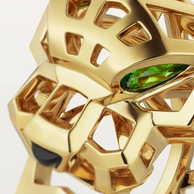 Panthere De Cartier-ring – Tsavoriet & geelgoud | Cartier Us