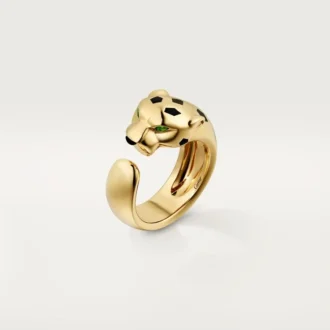 Panthere De Cartier ring van geelgoud en onyx | Cartier Us