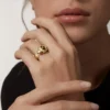 Panthere De Cartier ring van geelgoud en onyx | Cartier Us