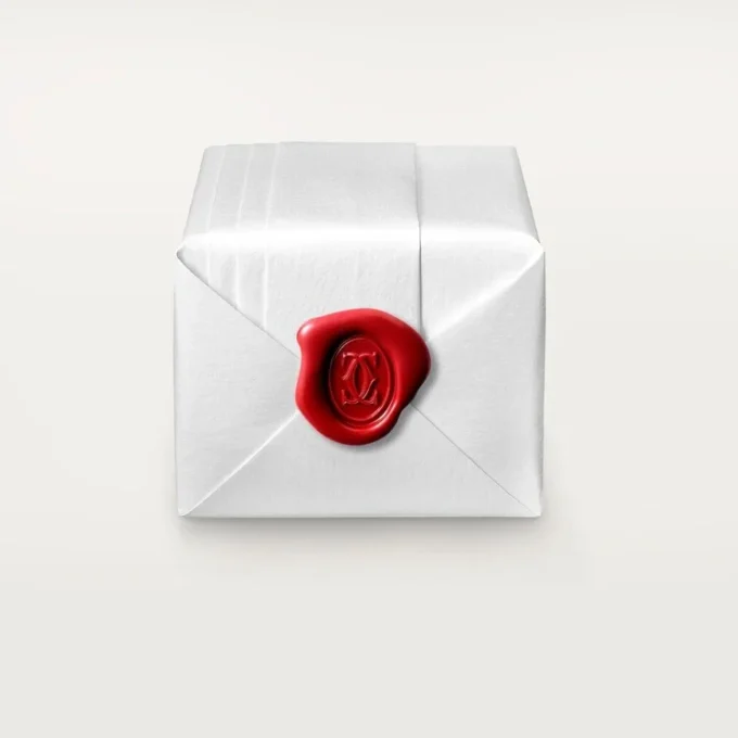 Panthere De Cartier-ring – Witgoud, onyx, smaragden, diamanten – Cartier