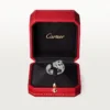 Panthere De Cartier-ring – Witgoud, smaragden, onyx, diamanten – Cartier