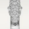 Panthere De Cartier-ring – Witgoud, smaragden, onyx, diamanten – Cartier