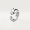 Panthere De Cartier-ring – Witgoud, Tsavoriet-granaten, Onyx – Cartier