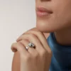 Panthere De Cartier-ring – Witgoud, Tsavoriet-granaten, Onyx – Cartier