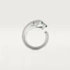 Panthere De Cartier-ring – Witgoud, Tsavoriet-granaten, Onyx – Cartier