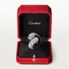 Panthere De Cartier-ring, zwart gelakt, bezet