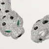 Panthere De Cartier Torque-ketting, scharnierend, bezet