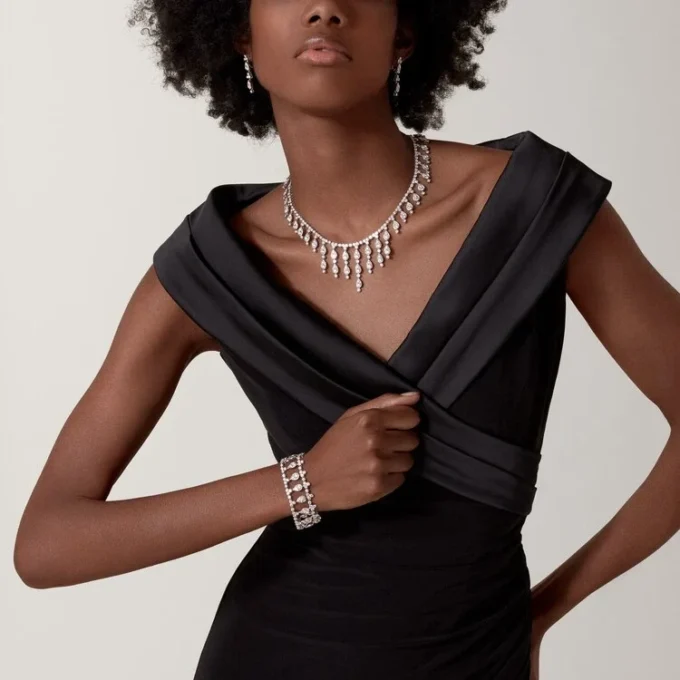 Pluie De Cartier-armband, diamanten