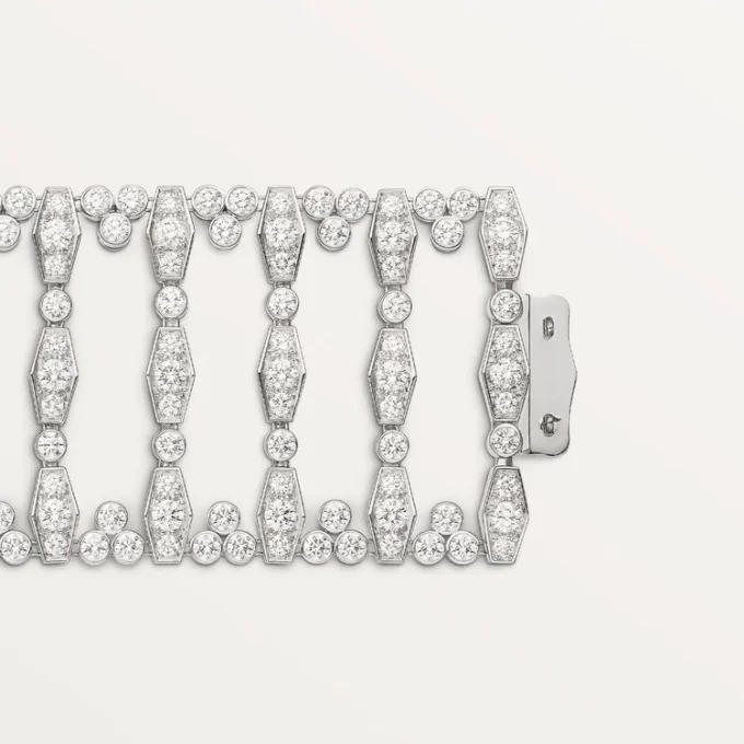 Pluie De Cartier-armband – Witgoud, diamanten – Cartier