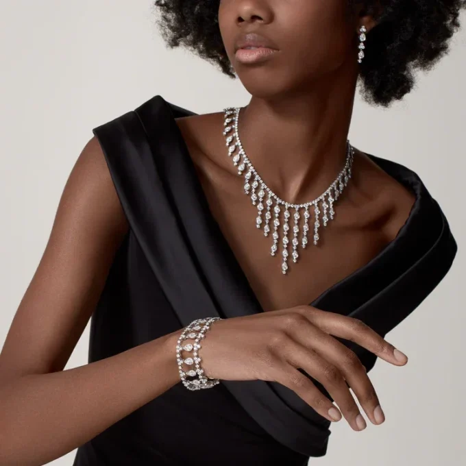 Pluie De Cartier-armband, diamanten