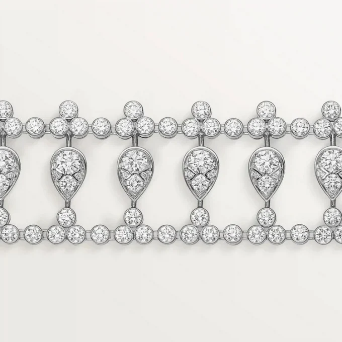 Pluie De Cartier-armband, diamanten