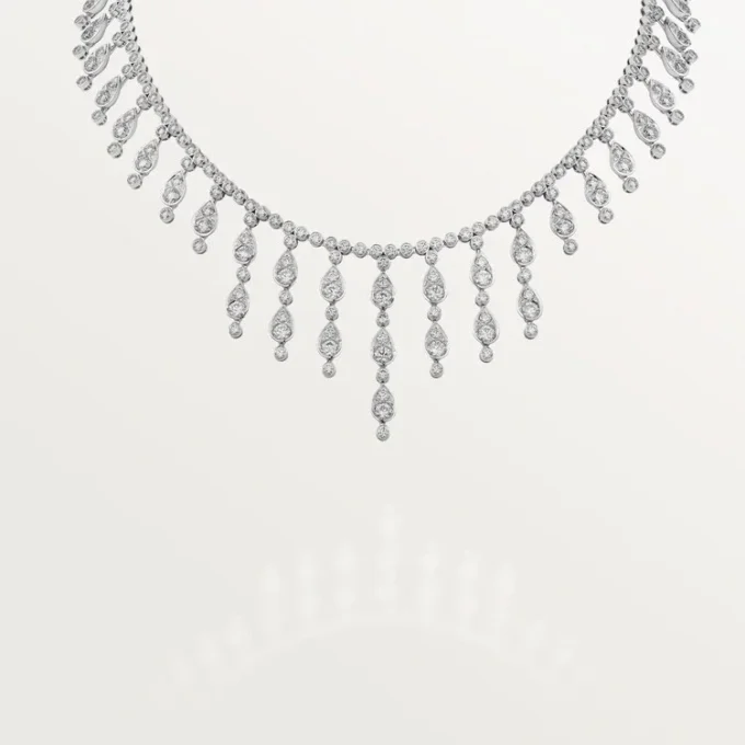 Pluie De Cartier-halsketting, diamanten