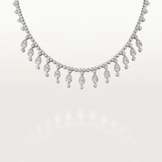 Pluie De Cartier-halsketting, diamanten